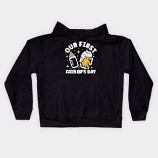 Our First Father's Day Kids Hoodie